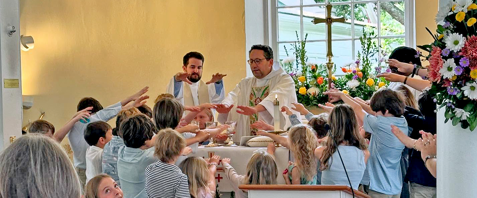 Clergy and youth of St Stephens Charleston