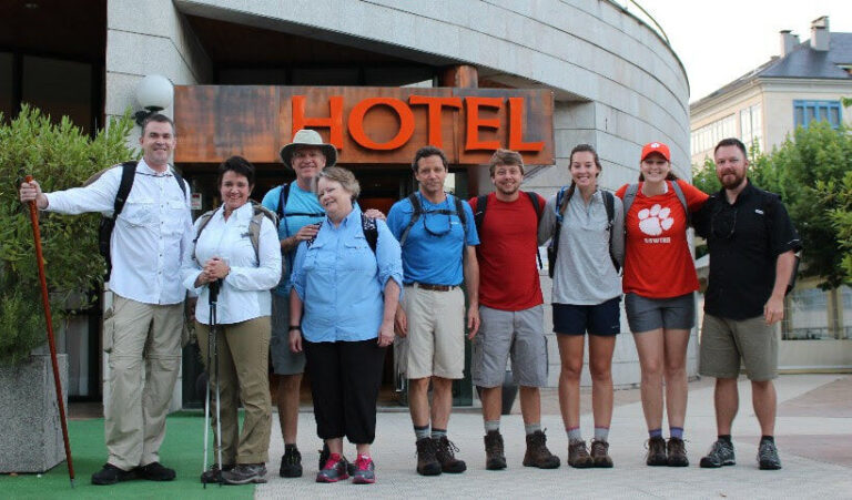 Pilgrims Return from ‘El Camino de Santiago’