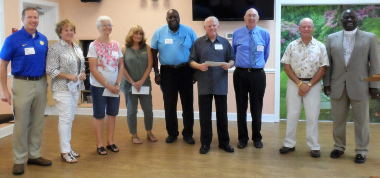 St. Stephen’s NMB Donates Golf Benefit Proceeds