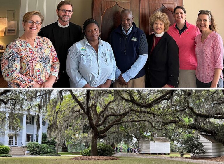 Diocesan Staff Tour McLeod Plantation on James Island