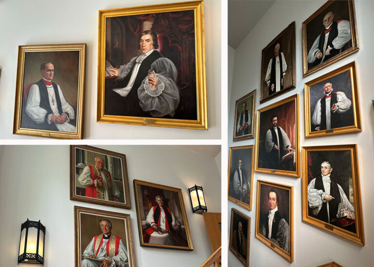 Historic Bishop Portraits Find New Home at Grace Church Cathedral, Charleston