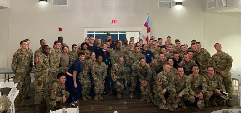 Bishop Suffragan for the Armed Forces & Federal Ministries Visits Citadel Episcopal Fellowship