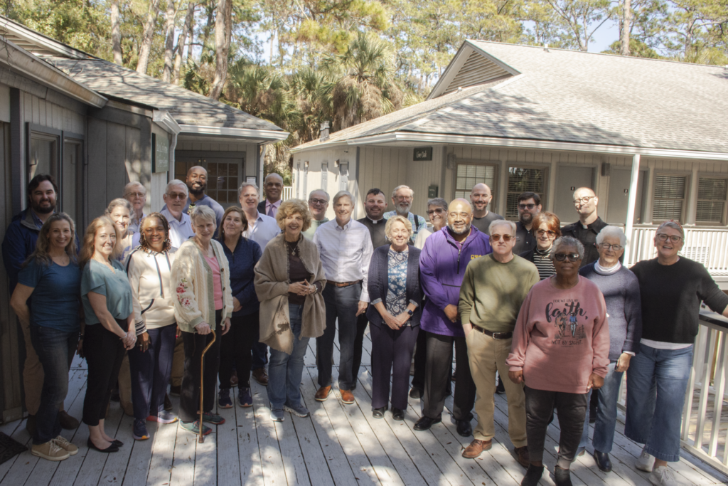 Members of key diocesan leadership bodies gather for retreat with the bishop and her staff