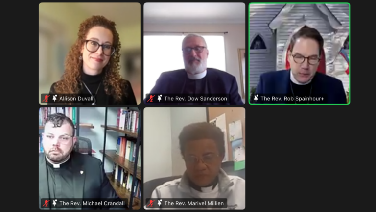 Three Churches United in Summerville clergy participate in call with The Episcopal Church for their growing ministries