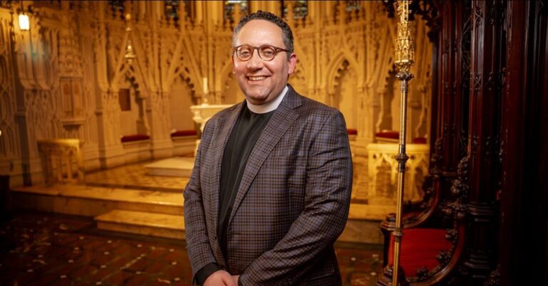 The Rev. Adam Shoemaker elected bishop of the Episcopal Diocese of Long Island - photo by the EDLI