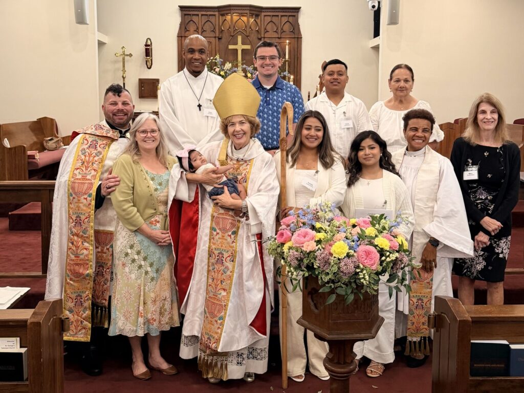 Bishop Ruth Woodliff Stanley visits St. George's, Summerville for bilingual confirmation