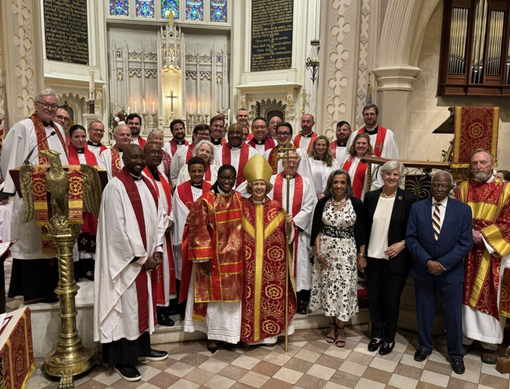 Ordination of Shawan Gillians to the Sacred Order of Deacons - with clergy and presenters
