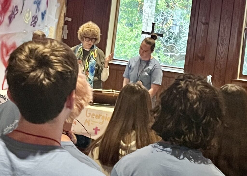 Bishop Ruth Woodliff-Stanley at Happening - St. Christopher Camp and Conference Center - The Episcopal Diocese of South Carolina