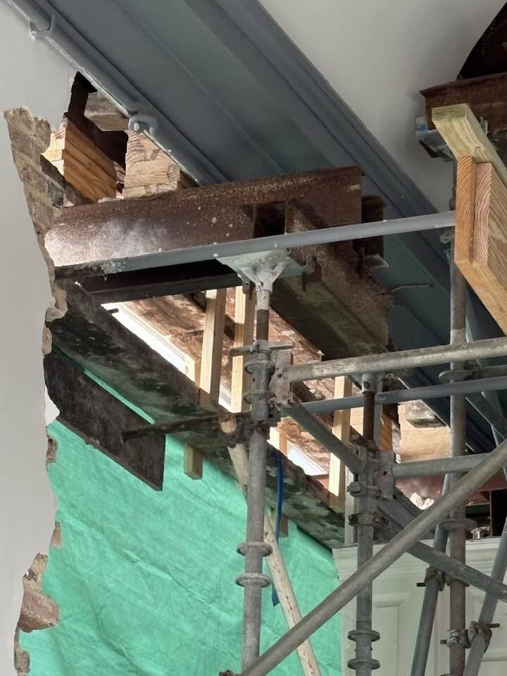 St. Stephen's Episcopal Church in St. Stephen South Carolina restoration