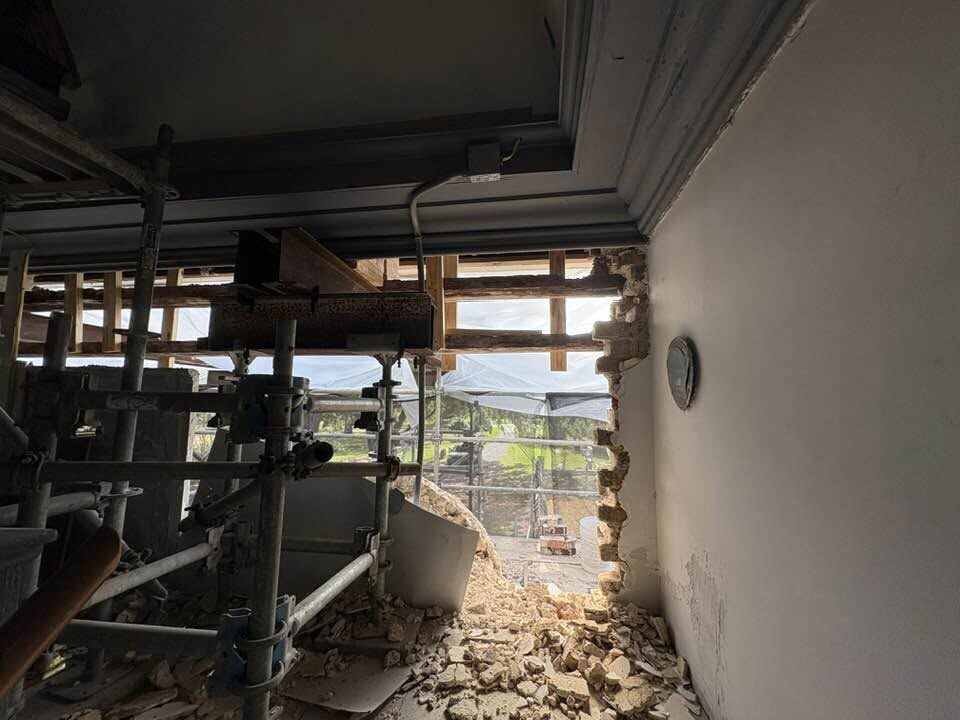St. Stephen's Episcopal Church in St. Stephen South Carolina restoration
